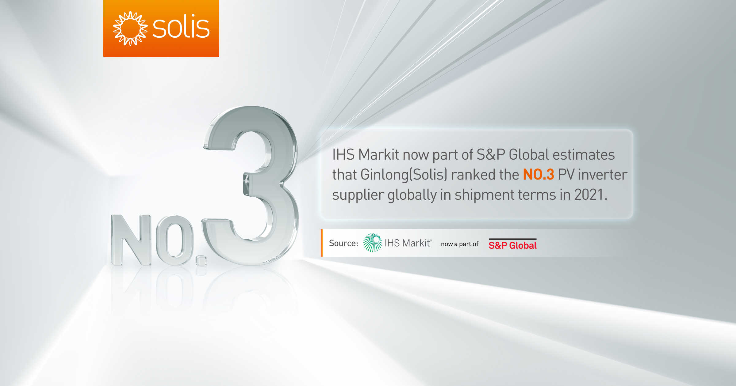 Solis Takes No. 3 Position in Global Inverter Rankings